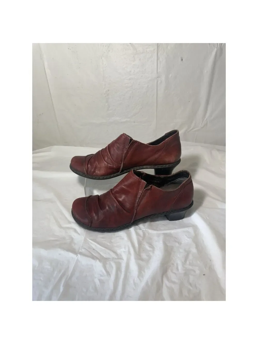 Rieker Booties Women's Leather Casual Heel Eu40